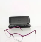 Brand New Authentic Silhouette Eyeglasses Spx 1582 75 4040 Titanium Frame 53MM. Price: $127.49.