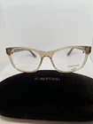 New In Box! Tom Ford TF5405-045 54MM Eyeglasses Rx Frames Italy Transparent. Price: $199.00.