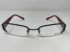 Eschenbach Crush 850036 10 49-19-135 Black/red Half Rim Eyeglasses Frame WS37 New. Price: $45.00.