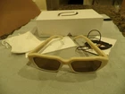 Nib Latest Stilitaly Aurora Sunglasses Rectangular Frame Cream Lens Brown New. Price: $139.99.