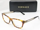 Versace VE3220-A 5119 Cateye Havana Women's Eyeglasses Frames 54-16-140 New. Price: $119.95.