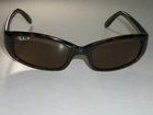 Ray Ban RB4063 642/57 Sleek Tortoise Brown Polarized Crystal Sunglasses W/case Pre-owned. Price: $187.49.