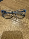 Armani Exchange AX3059 8286 Blue Cat Eyeglasses Frames Women 54-15-140 Pre-owned. Price: $45.00.
