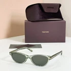 Tom Ford TF1310 Clear Green Frame Sunglasses 52 17-140 New. Price: $152.52.