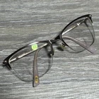 Ted Baker TW504 Eyeglass Frames 53-18-135 Semi Rimless Brown Pink Gold Logo B:40 Pre-owned. Price: $28.95.