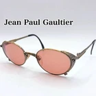 Jean Paul Gaultier 56-4174 Sunglasses Gold Brown Spring Frame Made Japan Pre-owned. Price: $315.00.