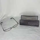 Gucci Gg 1917 J7D Bronze / Black Rectangular Optical Frames Eyeglasses Pre-owned. Price: $115.00.