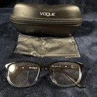 Vogue VO5163 1880 Eyeglasses Frames Black Clear Fade 51-16-140 New. Price: $29.99.