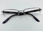 Ray-ban RB8588 1002 Silver Half Rim Rectangle Eyeglasses 52-18-140 3021 Pre-owned. Price: $27.99.
