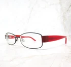 Next Issue AN126 Col 20 Eyeglasses Frame Red Gray Full Rim Rectangular 51-16-135 Pre-owned. Price: $26.99.