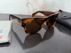 Ray-ban Mega Wayfarer Sunglasses RB0840S 954/33 Havana/ Brown Lens 51-21 145 New. Price: $59.99.