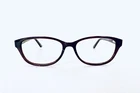 Nicole Miller Brown Lucite Wayfarer Glasses LO0815 Jacqueline Brn 53 16 140 Vtg Pre-owned. Price: $51.77.