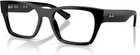 Ray-ban RX5448 2000 Eyeglasses 55MM Black / Clear Demo Lens New. Price: $129.95.