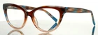 Missoni MIS0091 EX4 Brown Horn Womens Cat Full Rim Eyeglasses 52-17-145 B:40 New. Price: $59.99.