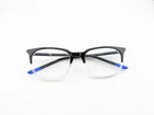 Nike Eyeglasses Frames Only, 7250 019, 54-19-145, Black/clear/blue Pre-owned. Price: $59.99.