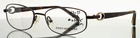 Jones New York J473 Brown Womens Rectangle Full Rim Eyeglasses 52-17-135 B:30. Price: $29.99.