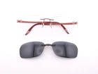 Silhouette Eyeglasses, Frames Only, 5379 40 6055, ..-17-135, Titanium, Austria Pre-owned. Price: $84.99.