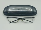 Nike With Flexon Temples 4102 001 Black Chrome 54-18-135 Eyeglasses Frames Pre-owned. Price: $34.99.