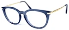 Michael Kors Quintana MK4074 3332 Blue/gold Eyeglasses Frame 51-16-140 Pre-owned. Price: $56.00.