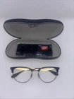 Ray-ban Rb 6396 5784 Eyeglasses Black Gold Metal Style 53-19-145 New. Price: $87.49.