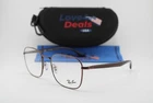 New Ray-ban Rb 6469 3110 Bronze Brown Gunmetal Authentic Eyeglasses 52-19. Price: $131.75.