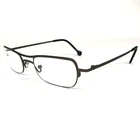 Vintage Eyeworks Eyeglasses Frames Limbo 573 Gunmetal Gray 48-20-125 New. Price: $69.21.