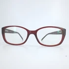 Versace Mod 3148 974 Burgundy Wine Rectangular Medusa Eyeglasses Italy 52-16 Pre-owned. Price: $89.99.