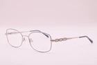 New Charmant Aristar AR6890 COLOR-543 Blue Silver Authentic Eyeglasses 54-18. Price: $72.00.