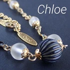 Chloe Women Necklace Vintage Choker Lagerfeld Limited Edition Vhtf Rare Pop Pre-owned. Price: $98.50.