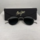 Maui Jim New Sunglasses Northstar Mb-bg Silver Blue Polar MJ757-17M 48 21 145. Price: $239.99.