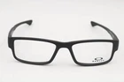 Oakley Airdrop Satin Black Rectangle OX8046-0157 Eyeglasses Frames 57-18-143 New. Price: $129.95.