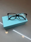 Tiffany & Co. TF2215-B-F Eyeglasses Frames Havana Blue, Silver, 54-15-140 New. Price: $143.91.