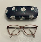 Draper James DJ5012 651 Blush Crystal Frame Only 53-15-140 05/20 Full Rim Case Pre-owned. Price: $20.99.