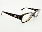 Gucci GG3526 Eyeglasses Frames 086 Tortoise 53 16-135 Brown Gold Italy L129 Pre-owned. Price: $99.11.