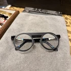 Vava Eyeglasses White Label WL0029 Black Round Full Rim Metal Frame Mens Italy New. Price: $239.99.