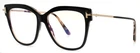 New Tom Ford Eyeglasses Soft Case FT5704B 005 Black / Havana (54-15-140). Price: $138.91.