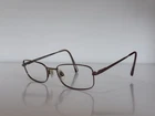 Charmant CH8183 Titanium Square Brown Eyeglasses Frame 51-19-140 Pre-owned. Price: $49.99.