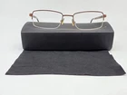 Banana Republic Nate 09HM Brown Semi Rimless Eyeglasses Frame W/ Case 53-19-140 Pre-owned. Price: $25.99.