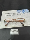 Fysh 3415 417 Rectangle Brown Green Half Rim Womens Eyeglasses 51MM Pre-owned. Price: $39.99.