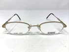 Europa Alternatives Vivian COL.01 48-18-135 Gold Half Rim Eyeglasses Frame VP14 New. Price: $38.00.