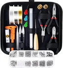 Jewelry Making Supplies Kit With Tools, Wires, Findings For Repair An... New. Price: $29.99.