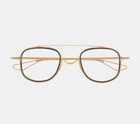 Dita Tessel Eyeglasses DTX118-46-02 Gold & Gun 46-23 New. Price: $429.90.
