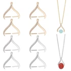 10PCS Brass Pendant Clasp Cubic Zirconia Pinch Clip Bail Golden Silver ... New. Price: $13.90.