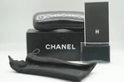 New Chanel Case With Cloth Documents Sleeve For Eyeglasses And Sunglasses. Price: $59.99.