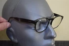 Prada Vpr 16T USI-1O1 Round Black Tortoise Eyeglasses 52 18 140 Italy Pre-owned. Price: $100.00.