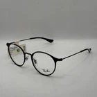 Ray-ban Black Round Metal Eyeglasses Frames Only Demo Rb 1053 4065 45-18-130 New. Price: $90.99.