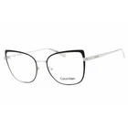 New Calvin Klein CK-22101 072 Black & Silver Eyeglasses 54/19/140. Price: $59.95.