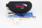 New Ray-ban Rb 6343 2860 Gold Black Gunmet Authentic Eyeglasses 47-19. Price: $131.75.