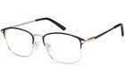 Optics Dicaprio DC208 Unisex Eyeglasses 53-18-145 Black/gold W/ Soft Case New. Price: $29.95.