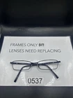 Ray-ban RB6103 2509 Eyeglasses Frames Black Rectangular Full Rim 51-17-140 Pre-owned. Price: $15.99.